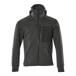 MASCOT Kapuzensweatshirt mit Reißverschluss ADVANCED Schwarz Schwarz M - 17384-319-09-M