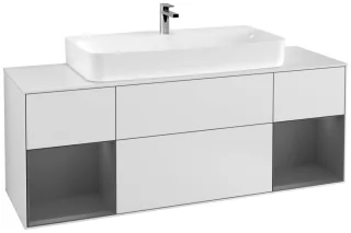 Villeroy & Boch Waschtischunterschrank Finion G21 1600x603x501mm Wandbel WT mit., G211GKMT G211GKMT