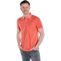 Engbers Poloshirt Herren Polo-Shirt strukturiert, Hellrot