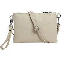 Caspar Clutch Kleine Leder Clutch Damen Abendtasche - CLASSIC LINE - Modell No.852, leicht, elegant & unempfindlich - 100% Echtleder - Handmade in Italy