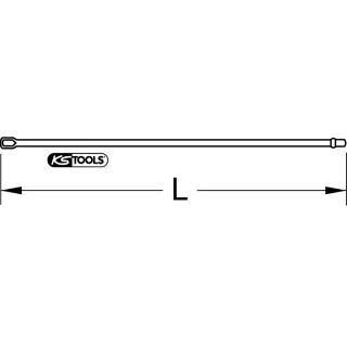 KS Tools 1" Radiator-Nippelschlüssel - 131.1000