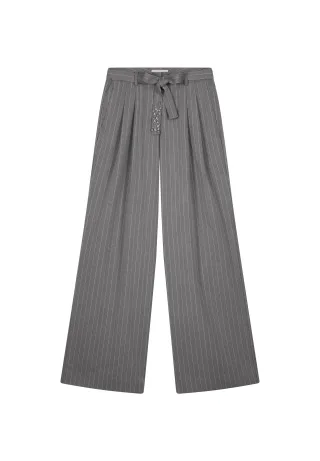 Fabienne Chapot - Charlie Trousers grey melange - Gr. - 42