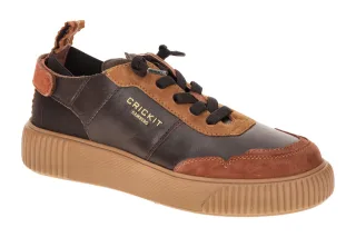 CRICKIT Maura035 71685 PARIA Damen Sneaker braun/schoco Extra leicht & bequem!
