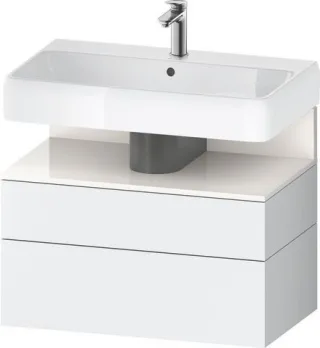 Duravit Qatego Waschtischunterbau wandhängend Weiß Matt 790x470x590 mm - QA4394022180010 QA4394022180010