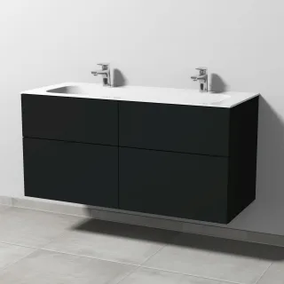 Sanipa 3way Keramik-Set Keramik-Waschtisch und Unterbau (SP404) SP4041V