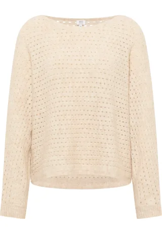 ETERNA - Strick Pullover sand - Gr. - XL/Langarm