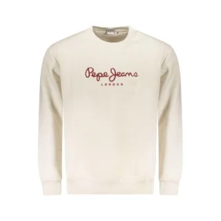 Pepe Jeans Bianco Baumwoll Sweatshirt für Herren