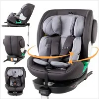 FableKids Autokindersitz Autositz Kinderautositz 360° drehbar Isofix 40-150 cm, ab: Geburt, bis: ca. 12 Jahre, ab: 40 cm, bis: 150 cm