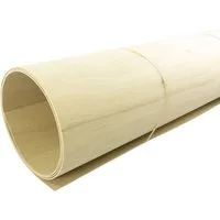 Getzoo Bastelnaturmaterial 3 mm Biegesperrholz, Paulownia Plywood, Sperrholz (240x118), (1-tlg)