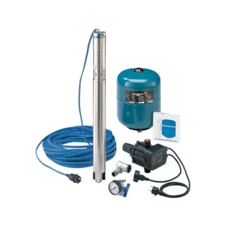 Grundfos Wasserversorgungspaket 96160908 mit 30 m Unterwasserkabel, 230 V