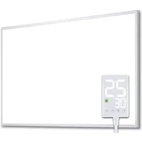 Heidenfeld Infrarotheizung 300-1000 W Elektroheizung HF-HP100-3 inkl. Thermostat - 10 J. Garantie, Fenster-Auf Erkennung - Infrarot Wandheizung Elektro Heizkörper