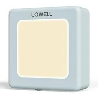 LQWELL LED Steckdosenleuchte Nachtlicht Steckdose Faltbar mit Dämmerungssensor, LED fest integriert, Nachtlampe Einstellbare Helligkeit, Automatisch Steckdosenlicht, Orientierungslicht Warmweiß, Bewegungsmelder, 1/2/3 Stück LED Nachtlicht Kinder