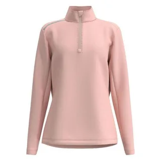 Forelson - "Broadway" Base Layer Oberteil mit kurzem Reißverschluss für Damen - Emblem (Pink)