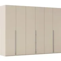 rauch Drehtürenschrank Kleiderschrank Schrank Garderobe Wäscheschrank BESTSELLER MONTCLAR (3 Ausstattungen BASIC/CLASSIC/PREMIUM (SOFT-CLOSE), Breiten 201-400 cm) Front in Glas/Hochglanz/Dekor/Grauspiegel in 5 Breiten MADE IN GERMANY