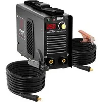 Stamos Welding Group Elektroschweißgerät Elektroden-Schweißgerät 250 A E-Hand-Schweißgerät Hot Start 8 m Kabel