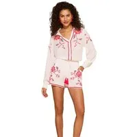 Love & Roses Strandshorts Love & Roses Bestickte Strandshorts, Regular (1-tlg)