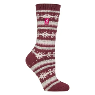 Damen Thermo-Leicht-Muster-Socken für den Winter