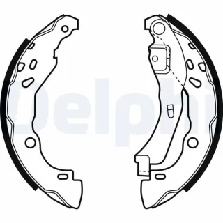 Delphi Bremsbacken hinten Citroen Dacia Nissan Renault