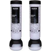 BAMA Group Schuhdeo 2 Dosen Bama Sneaker Fresh 100ml – Antibakterielles Deo (Spar-Set, Schuhspray für Sport-, Arbeits- und Freizeitschuhe), hygienische, antibakterielle Frische