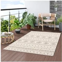 Pergamon Outdoorteppich In & Outdoor Teppich Flachgewebe Campus Ethno, Rechteckig, Höhe: 4 mm