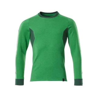 MASCOT Herren Sweatshirt ACCELERATE Grasgrün / Grün XL - 18384-962-33303-XL