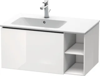 Duravit L-Cube Waschtischunterbau wandhängend Weiß Hochglanz 820x481x400 mm - LC619102222 LC619102222