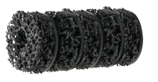 KS Tools Stehbolzen-Radnabenschleifer Ersatzscheiben-Satz Ø 40 mm, 5-tlg - 100.4085