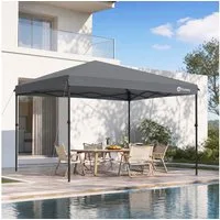 Sekey Faltpavillon 300x300 cm Pop-Up Pavillon Wasserdicht Gartenzelt höhenverstellbar, UV-Schutz 50+ Gartenpavillon für Garten Camping