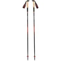 Treckingstöcke Pursuit Carbon Z, Fitnessgerät anthrazit/orange, 1 Paar, 125 cm