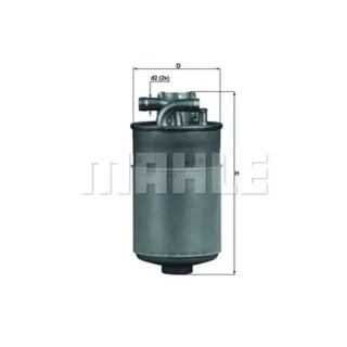 Mahle Kraftstofffilter Audi A4 A6 A8 Skoda Superb VW Passat