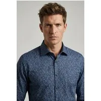 OLYMP Langarmhemd No. 6 Businesshemd, super slim, New York Kentkragen
