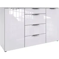 Wimex Kombikommode level36 D by fresh to go, mit lackierten Hochglanz Fronten, soft-close Funktion, 135cm breit