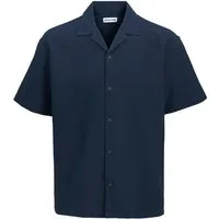 Jack & Jones Junior Kurzarmhemd Jjglobal Waffle Resort Shirt S/S Mni