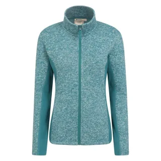 Mountain Warehouse Damen/Damen Idris Getäfelte Fleece-Jacke (Dark Teal)