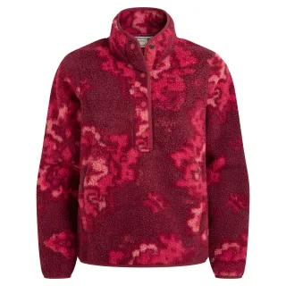 Craghoppers Damen National Trust Rosemary II Amarylis Overhead Fleecejacke (Rot)