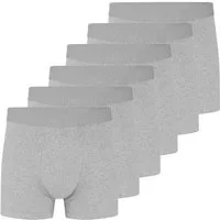 Almonu Retro Boxer 6er Pack Organic Cotton - Melange (Spar-Set, 6-St) Retro Short / Pant - Baumwolle - ohne Eingriff