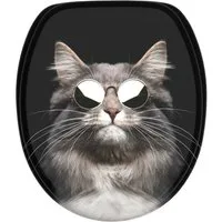 Sanilo WC-Sitz Cool Cat, universell, leichte Montage, hochwertig & modern