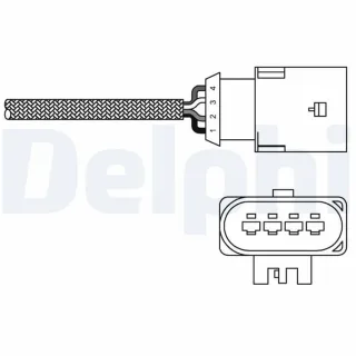 Delphi Lambdasonde Abarth Alfa Romeo Fiat Lancia Land Rover MG Rover