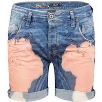 Please Jeans Jeansshorts Bleached Jeans D002