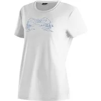 Maier Sports T-Shirt Wilma Print Damen Kurzarmshirt, leichtes Sommer Funktionsshirt, Rundhals, Reg Fit