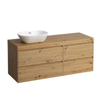 Laufen Waschtischunterschrank und Waschtisch-Platte LANI 495x1370x580 H4065821122671