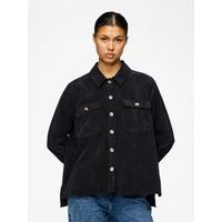 pieces Hemdbluse PCEFFI LS SHIRT WVN NOOS Materialmix, loose fit