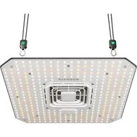 VIVOSUN Pflanzenlampe VIVOSUN AeroLight, LED fest integriert, Vollspektrum, AeroLight A100SE LED 100 W mit integriertem Umluftventilator