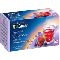 Meßmer Tee, Meßmer Nordische Beere Früchtetee aromatisiert Beeren Geschmack 50g
