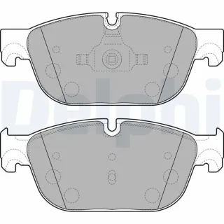Delphi Bremsbel?ge vorne Citroen C5 C6 Ds5 DS Ds Peugeot 407 508
