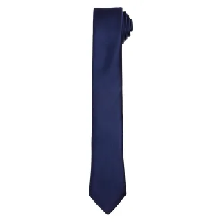 Premier Unisex Erwachsenen Schmale Krawatte (Marineblau)
