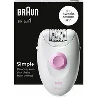 Braun Epilierer Epilierer Pink, Weiß BRASE1000