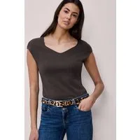 STREET ONE T-Shirt mit Doppelfront