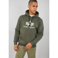 Alpha Industries Kapuzensweatshirt Basic Hoody Baumwollmischung, regular fit