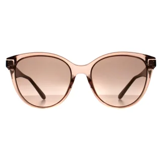 Salvatore Ferragamo Cat Eye Damen Kristall Sand Rose Grau SF1073S
